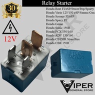 HONDA 4 12V Starter Relay HondaVOLT Vario 125 150 Scoopy Spacy PCX ADV CB150R CBR 150R (M2046)