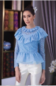 Carisa เสื้อลูกไม้ ชุดไทย เนื้อผ้าเกรดพรีเมี่ยม ทรงสวย แพทเทิร์นคัตติ้งเป๊ะ ซิปหลัง ดูดี ดูแพง [3999