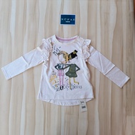 MOTHERCARE bestie long sleeve t-shirt top for girls
