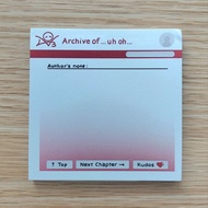 AO3 Sticky Note
