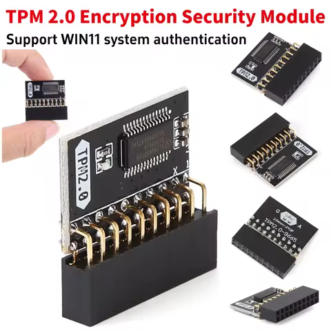 TPM 2.0-9665 Encryption Security Module Pitch LPC TPM GA 20-1 GC-TPM2.0 For ASUS Gigabyte Motherboar