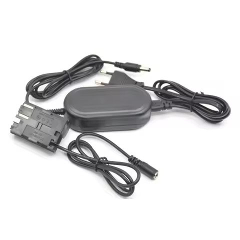 BP-511 Dummy Battery DR-E2 DR-400 DC Coupler ACK-E2 AC Power Adapter Charger for Canon EOS 5D 10D 20
