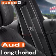 Audi A4 A3 A5 Car Safety Belt Shoulder Protection Pad Safety Belts Protector High quality suede leat