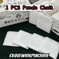[ 1 PCS ] Panda Vanishing Iron Garment Tailoring Chalk  / Kapur Lilin / Kapur Jahit / kapur Baju jah