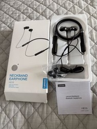 Lenovo HE05 頸掛式藍牙耳機