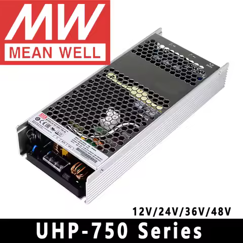 Original Mean Well UHP-750-12/24/36/48 meanwell UHP-750 Series 750W Fanless design Slim Type with PF