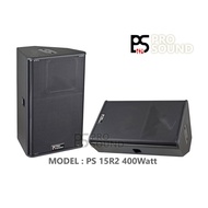 ( SEBIJI / PER UNIT) PS Pro Sound Stage Audio PS15 R2 400Watt Loud Speaker Wooden