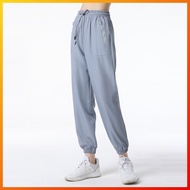 Lululemon casual yoga  drawcord pants with pocketsfashion sportsSG85754