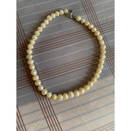 Japanese Akoya freshwater pearl necklace. TURQUOISE stone bracelet and kaseldon stone bracelet
