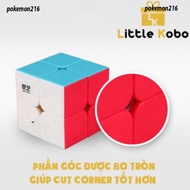 Rubik 2x2 QiYi QiDi S Stickerless Rubik's Cube 2 Layers Magic Rubik's Cube