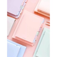 A5 B5 Morandi Ring Notebook Loose Leaf Notebook Refill Paper