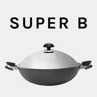 HARD ANODIZED CHINESE WOK • SUPER B Singapore • Wok / Frying Pan / Fry pan / Kitchen