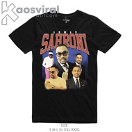 VIRALDOTCOM T-SHIRT VINTAGE BOOTLEG AHMAD SAHRONI T-SHIRT COMBED 30S / UNISEX MEN'S WOMEN'S T-SHIRT 