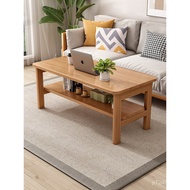 A9L Foldable Simple Non-Solid Wood Study Tea Table Double-Layer Home Small Apartment Computer Small 