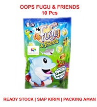 OOPS Fugu Puff Crackers Lobster / Rumput Laut  (isi 10 pcs)