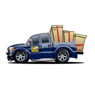 Delivery Service 4x4 Truck