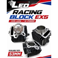EX5 HIGH POWER RACING BLOCK 53MM LEO EX5 HP BLOCK RACING LEO 53 MM EX5 OLD