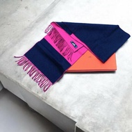 Hermés 愛馬仕 喀什米爾羊絨圍巾
