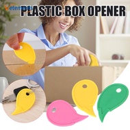 Hangable Mini Plastic Box Opener (Random Color)/ Letter Envelope Wrapping Paper Cutter/ Express Box Unpacking Supplies