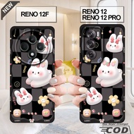 Oppo RENO 12 case _ oppo RENO 12F case _ oppo RENO 12 PRO case - flexible clear black silicone case