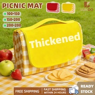 LUNOO 2x3M Picnic Mat Portable Waterproof Camping Outdoor Mat Tikar Picnic Camping Mat Easy Carry Ox