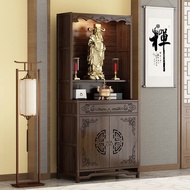 Buddha Shrine Buddha Shrine Household Chinese God of Wealth Altar Worship Cabinet Altar Economical S