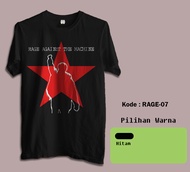 Kaos hitam RAGE AGAINST THE MACHINE/ Kaos hitam RAGE AGAINST THE MACHINE/ Kaos RAGE-07