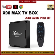 TV BOX Full channel X96 MAX Plus 4G 32/64G Smart TV Box Android 11 Quad Core 2.4/5G Wifi 4K 8K Youtube Media Player