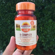 วิตามินบีรวม B-Complex 100 เม็ด (Sundown Naturals) วิตามินบีคอมเพล็กซ์