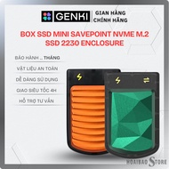 Genki SavePoint NVMe M.2 SSD 2230 Enclosure Mini SSD Case with Good Heat Dissipation