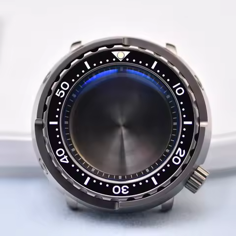 HEIMDALLR Watch Titanium Tuna SBBN031 Watch Case Ceramic Bezel Sapphire For NH35/nh36 automatic Move