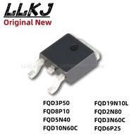 1-5PCS FQD3P50 FQD8P10 FQD5N40 FQD10N60C FQD19N10L FQD2N80 FQD3N60C FQD6P25 TO252 MOS Fet