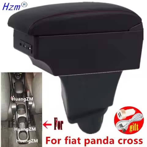 For fiat panda cross 4x4 Armrest Box For fiat panda cross 4x4 Car Armrest box Interior parts Center 