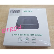 UGREEN HDMI Splitter 2in 1out 2port switcher