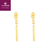 HABIB Oro Italia 916 Yellow Gold Earring