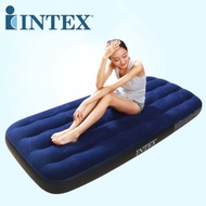 INTEX68950 Single Slightly Small Inflatable Bed 76 * 191 * 22cm Free Patch Suede Mattress Air Campin