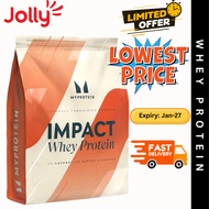 [Best Price] Myprotein Impact Whey, Whey Protein Powder 1kg 2.5kg | Jolly