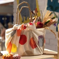 京都風呂敷包巾-摩登女郎 二巾-水玉