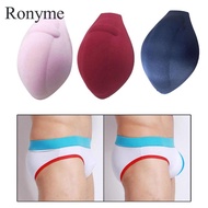 Ronyme Soft Men Underwear Cup Bulge Sponge Pad Cushion Three-dimensional Pouch Enhancer Brief Swimmi