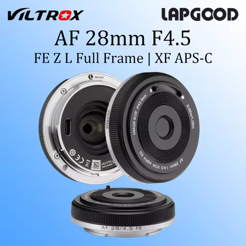 Viltrox AF 28mm F4.5 Retro Ultra-thin Full Frame Auto Focus Wide Angle Camera Lens For Sony E Nikon 