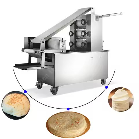 New Arrival Tortilla Production Machine Fully Automatic Roti Making for Commercial burek Baklava