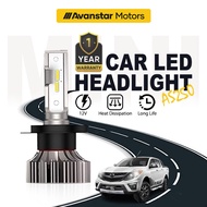 【MAZDA】BT-50 *1 YEAR WARRANTY* 2PCS LED Front Headlight Foglight H4 H8/H11 Hi/Lo Beam