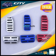 Honda City GM2 GM3 Auto Pedal Non-Slip Pedal Brake Foot Treadle Pad Cover Kit For City TMO (2008-201