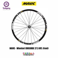 Wheelset MAVIC CROSSRIDE 27.5 Front TA 15 x 100 Velg Depan Sepeda MTB
