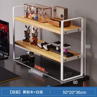 電競風桌面置物架 桌上書架 電腦桌收納儲物架 宿舍分層架 小書櫃（平行進口）（快遞送貨上門）
