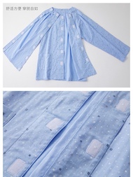 #ready Stock · Summer Paralyzed Bedridden Elderly Easy-to-Wear Nursing Clothes for the Elderly Dialy