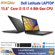 12.5"13.3"14"15.6 inch Dell Latitude 3580 3590 Business Laptop Intel Core i3 i5 i7 4-8th Gen CPU 8GB