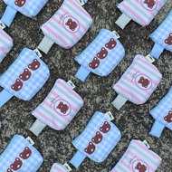 Mini pouch / puffy pouch - PAOLINE POUCH | La.ideas coin purse coin pouch