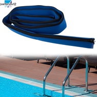<JTFY> 8 or 10ft Non-Slip Neoprene Pool Ladder Cover Pool Accessories (Blue)