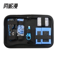 Aji Man Seven Types Through-Hole Network Cable Pliers Tool Kit with Dovetail Clamp Crystal Head Crim